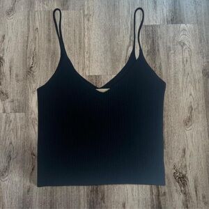 American Threads Black Camisole Top